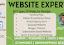 expert in designing shopify stores and wordpress stores
